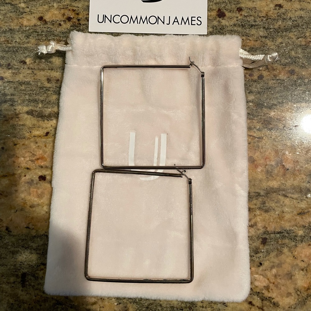 Uncommon James: Large Square Earrings